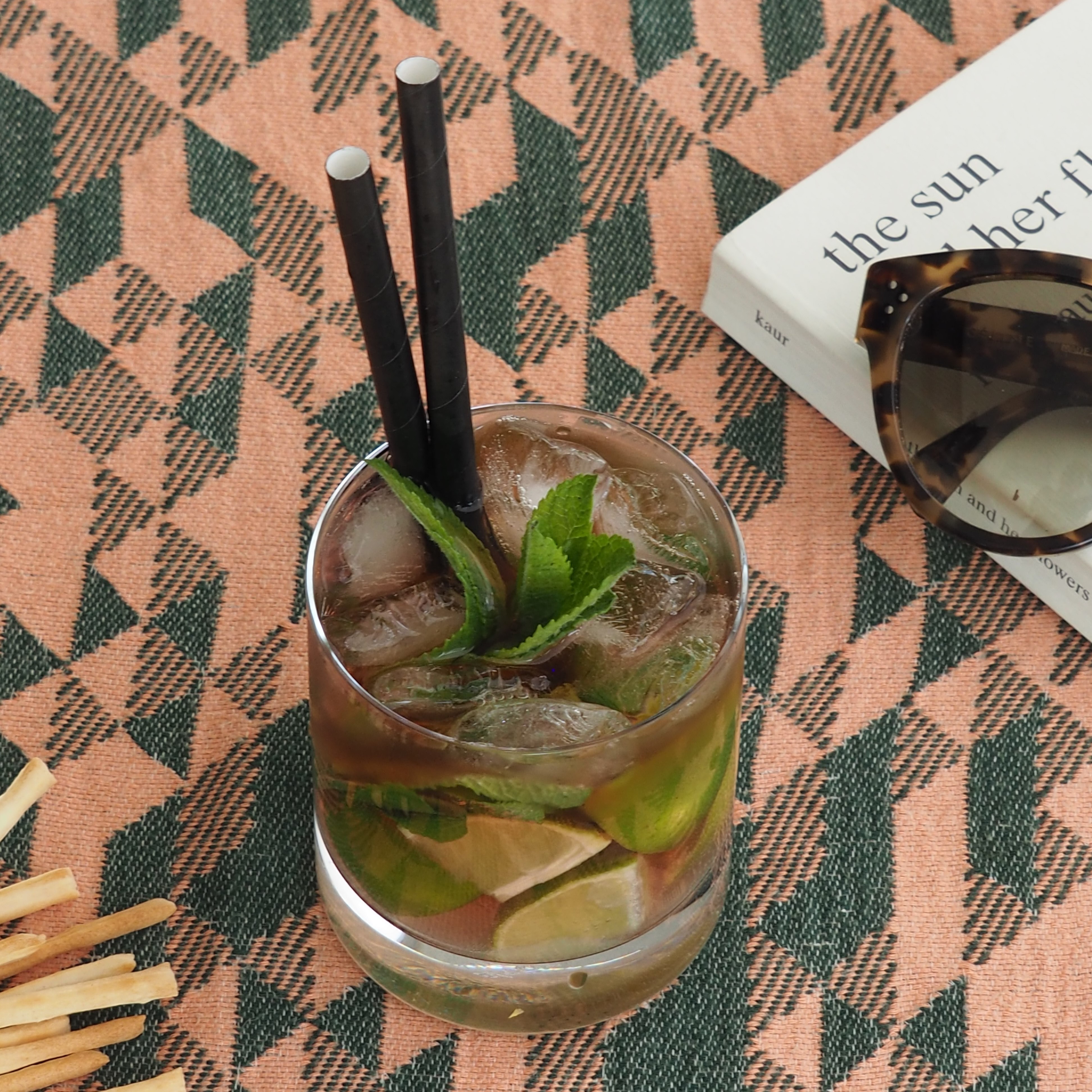 Pink Mojito Porto & Soda